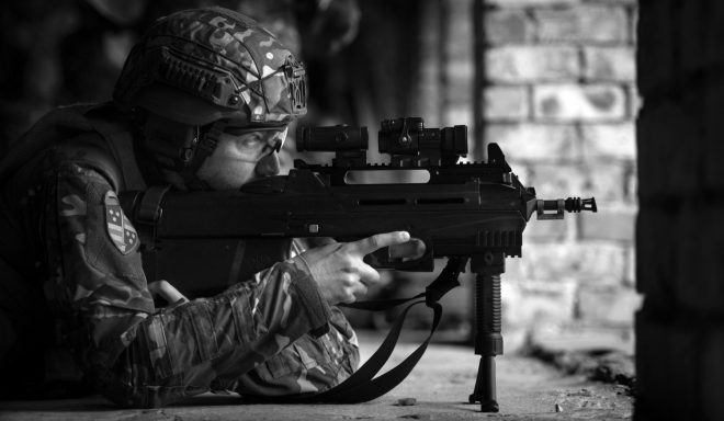 POTD: The FN F2000 S in Black & White