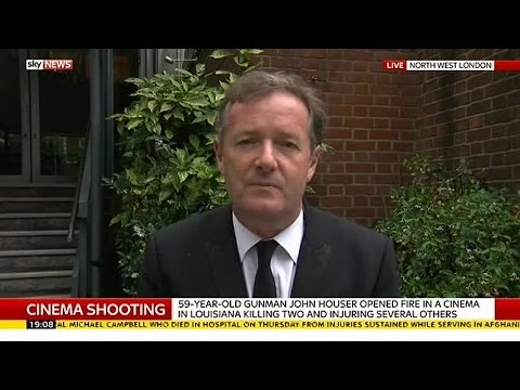 Piers Morgan On Gun Control In America