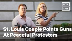 St. Louis Couple Points Guns at Peaceful Protesters | NowThis