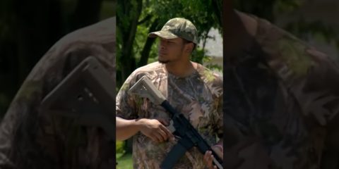 Man wields AR-15 near school bus stop to protest gun laws in Maryland