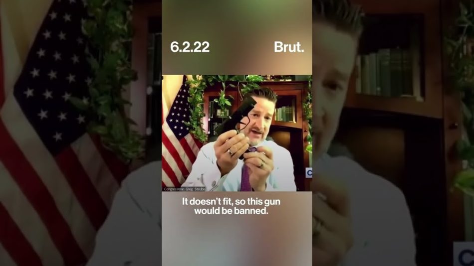 This congressman showed off his personal gun collection at a House hearing about gun legislation.