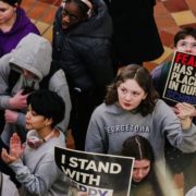 GOP lawmakers noncommittal to students' calls for gun control as Iowa's legislative session opens