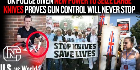 UK Police Given New Power To Seize Large Knives Proves Gun Control Will Never Stop