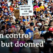 Thousands rally for gun control in US as mass shootings surge | DW News