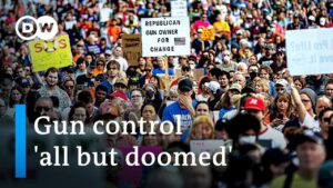 Thousands rally for gun control in US as mass shootings surge | DW News