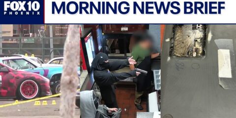 Mass shooting persons of interest sought; Phoenix robbery suspects arrested l Morning News Brief